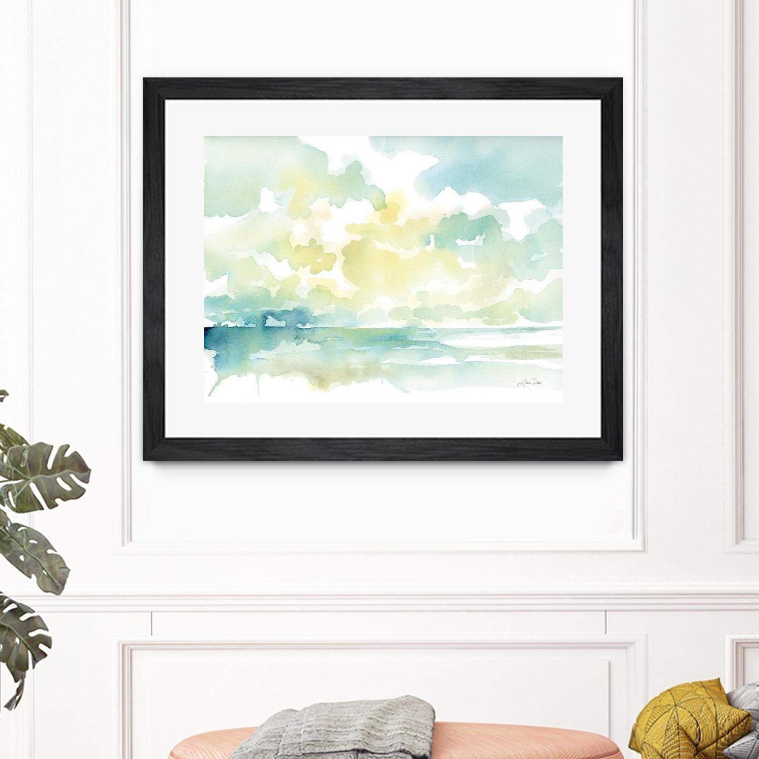 Ocean Dreaming by Katrina Pete on GIANT ART - blue coastal & nautical waves