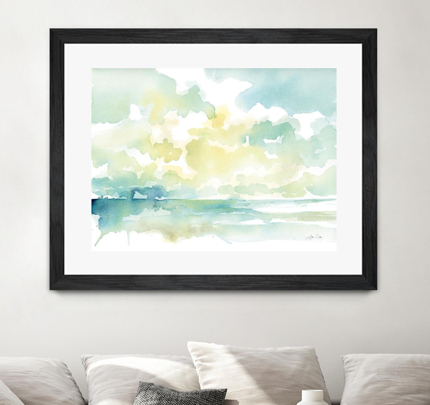 Ocean Dreaming by Katrina Pete on GIANT ART - blue coastal & nautical waves