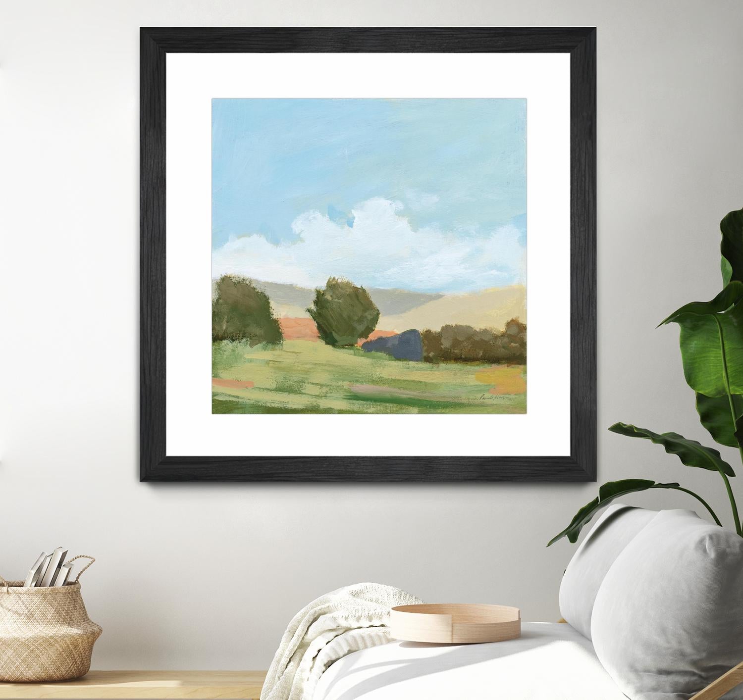 Early Spring by Pamela Munger on GIANT ART - landscape blue