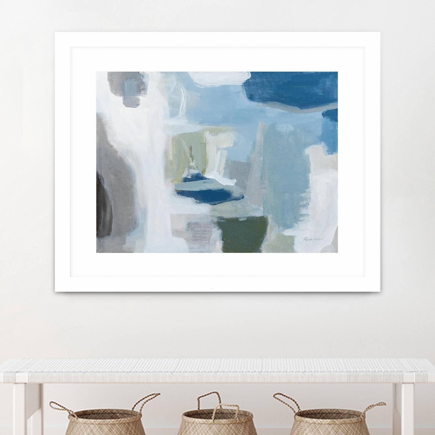 On the Cape by Pamela Munger on GIANT ART - green abstract mint