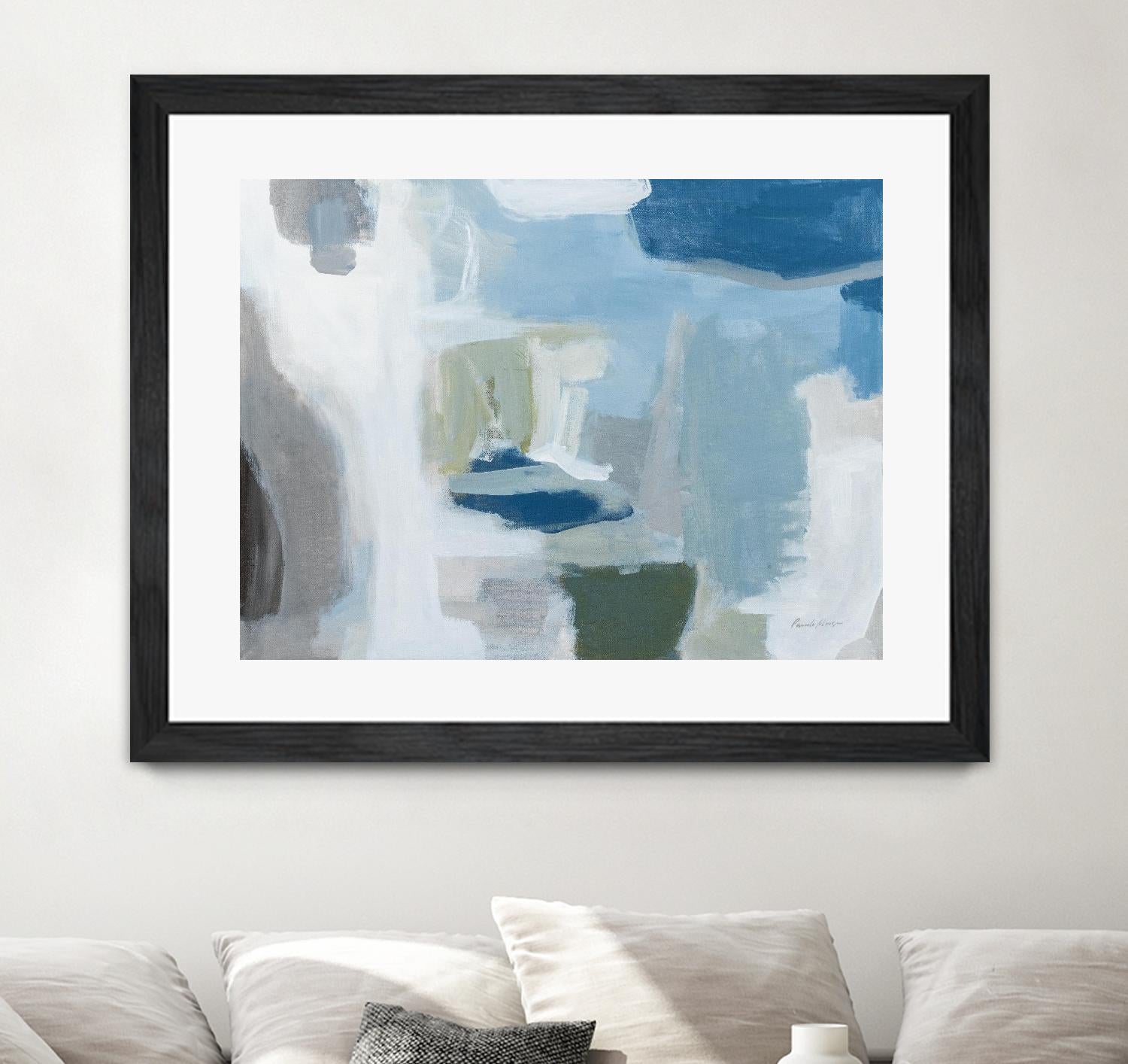 On the Cape by Pamela Munger on GIANT ART - green abstract mint