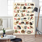 Schoolhouse Alphabet by Wild Apple on GIANT ART - juvenile abcs