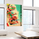 Paradise Beach Club by Portfolio on GIANT ART - beige tropical