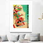 Paradise Beach Club by Portfolio on GIANT ART - beige vintage beach