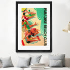 Paradise Beach Club by Portfolio on GIANT ART - beige vintage beach