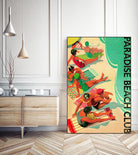 Paradise Beach Club by Portfolio on GIANT ART - beige tropical