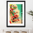 Paradise Beach Club by Portfolio on GIANT ART - beige vintage beach