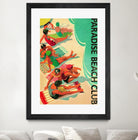 Paradise Beach Club by Portfolio on GIANT ART - beige vintage beach