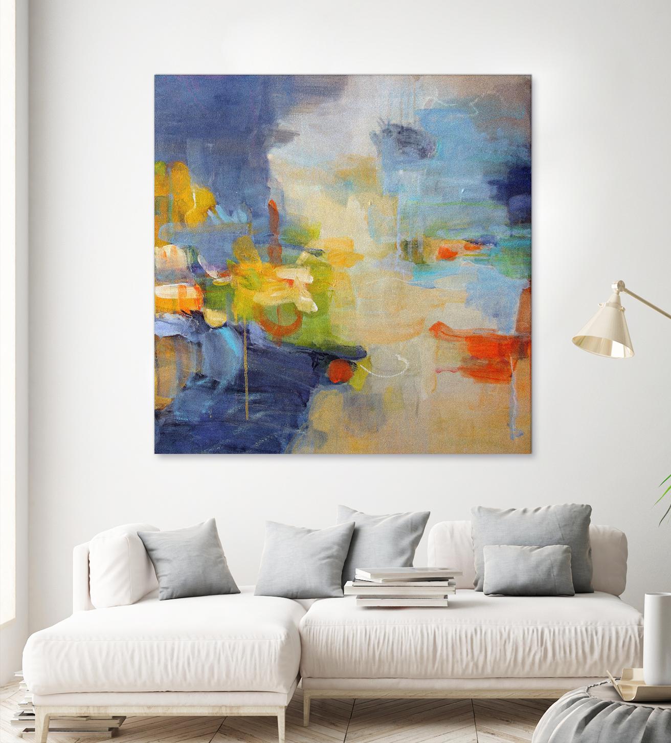 Restless Mind by Lina Alattar on GIANT ART - multicolor abstracts; contemporary
