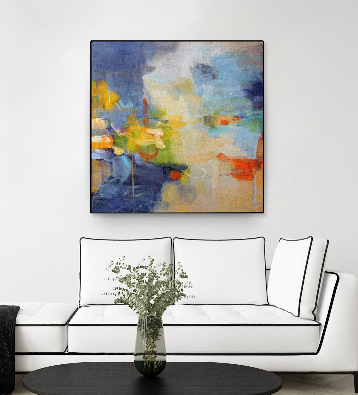 Restless Mind by Lina Alattar on GIANT ART - multicolor abstracts; contemporary