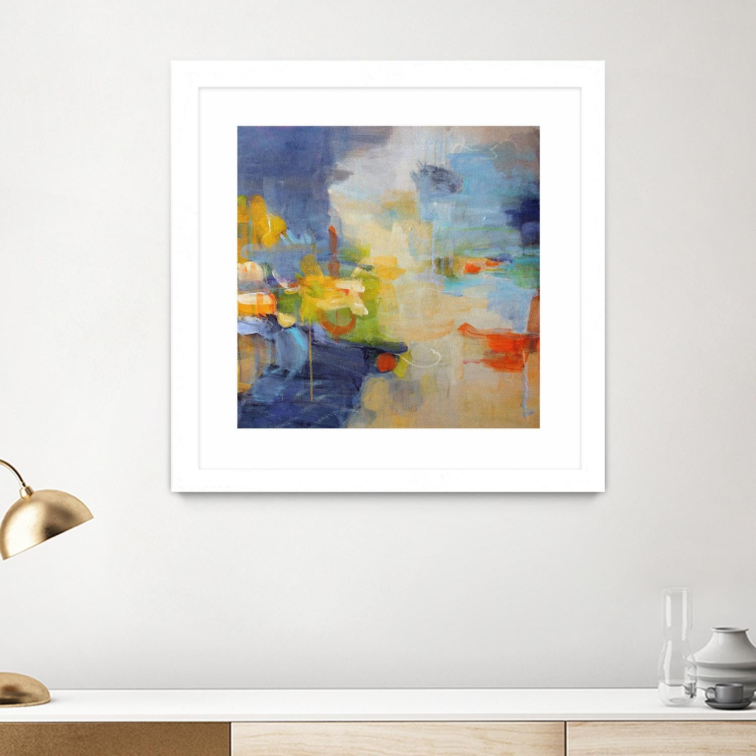 Restless Mind by Lina Alattar on GIANT ART - multicolor abstracts; contemporary