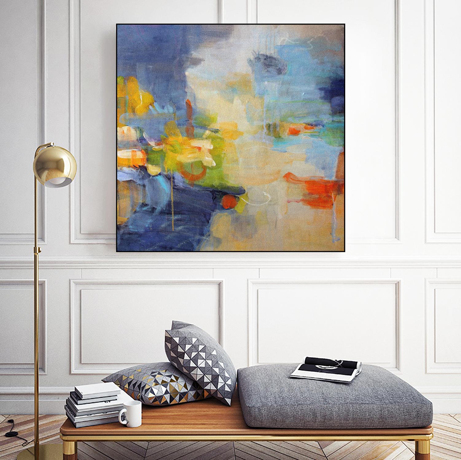 Restless Mind by Lina Alattar on GIANT ART - multicolor abstracts; contemporary