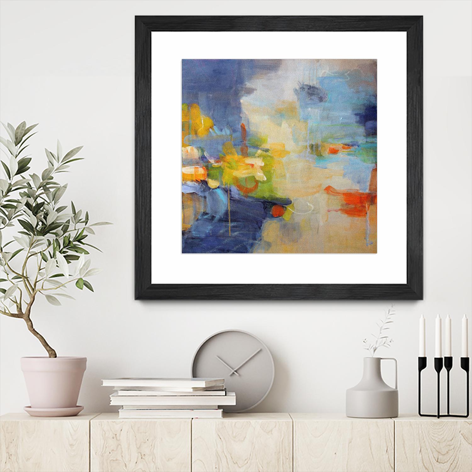 Restless Mind by Lina Alattar on GIANT ART - multicolor abstracts; contemporary