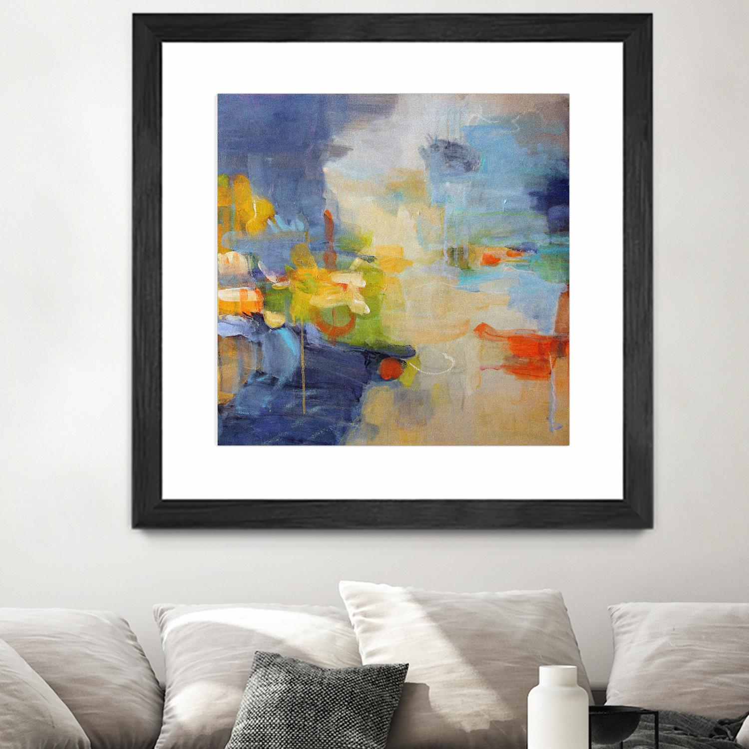 Restless Mind by Lina Alattar on GIANT ART - multicolor abstracts; contemporary