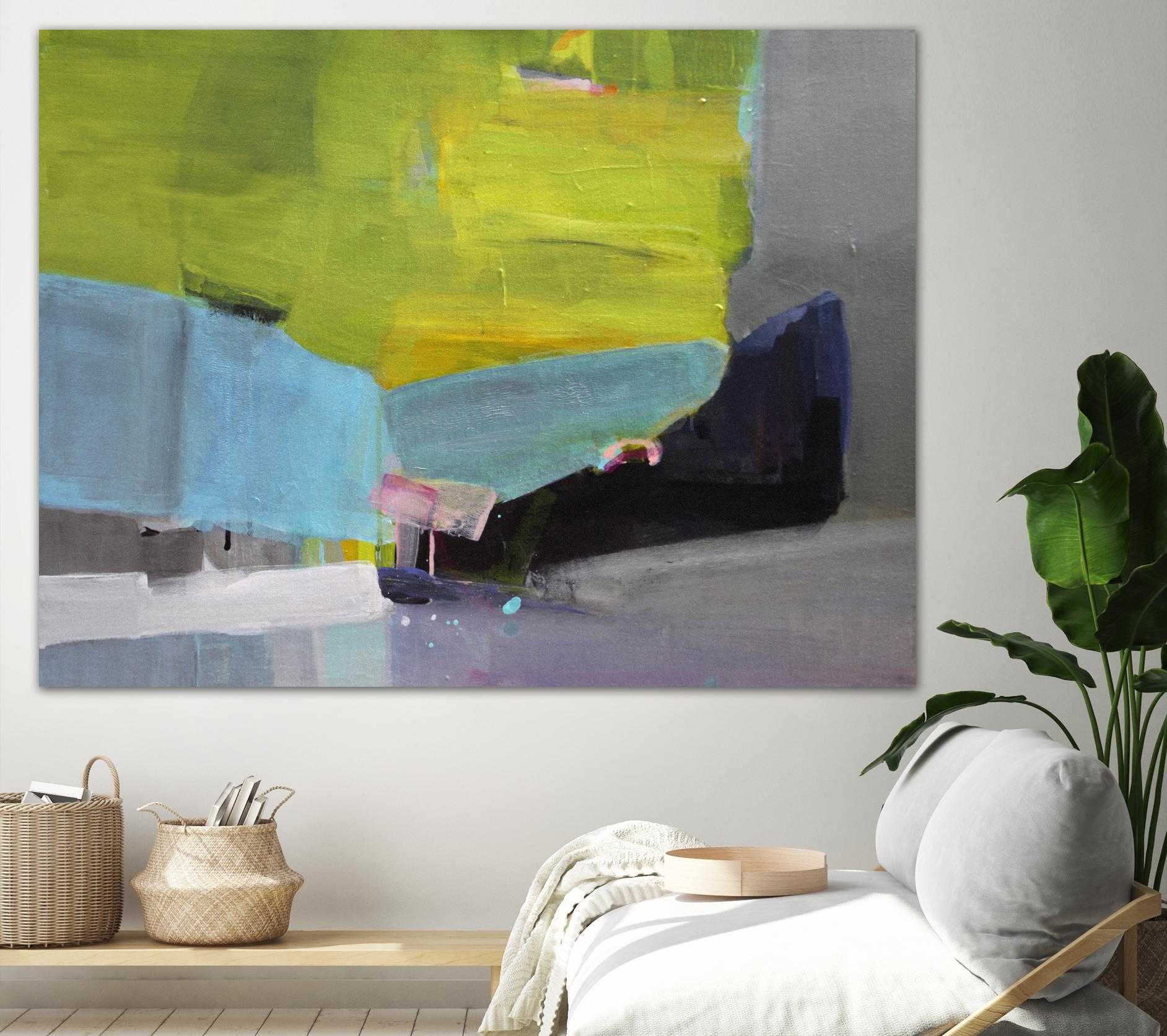 Nestled Reflection by Lina Alattar on GIANT ART - multicolor abstracts; contemporary