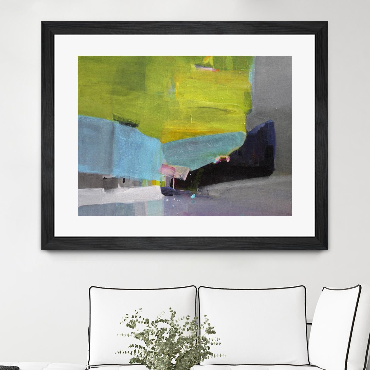 Nestled Reflection by Lina Alattar on GIANT ART - multicolor abstracts; contemporary