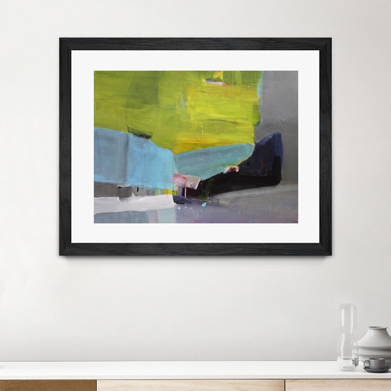 Nestled Reflection by Lina Alattar on GIANT ART - multicolor abstracts; contemporary