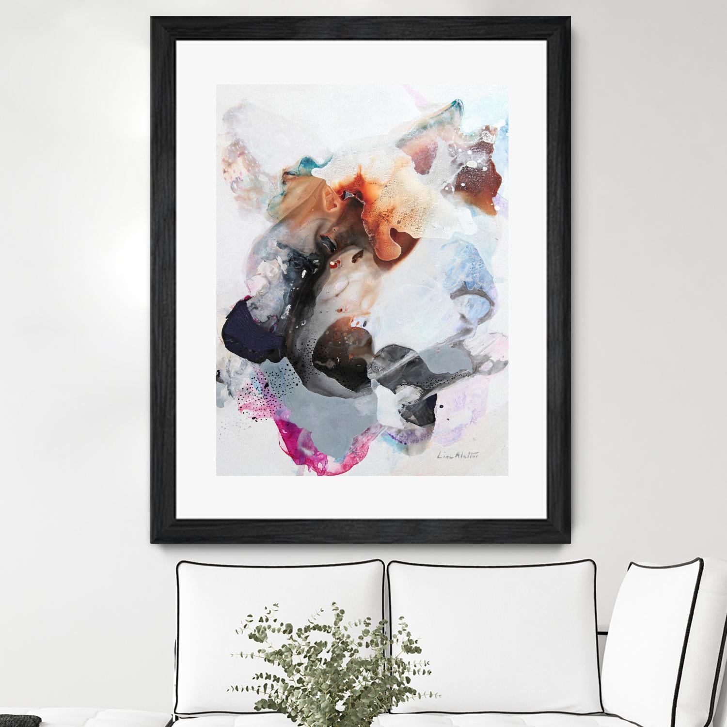 Without Intentions by Lina Alattar on GIANT ART - multicolor abstracts; contemporary