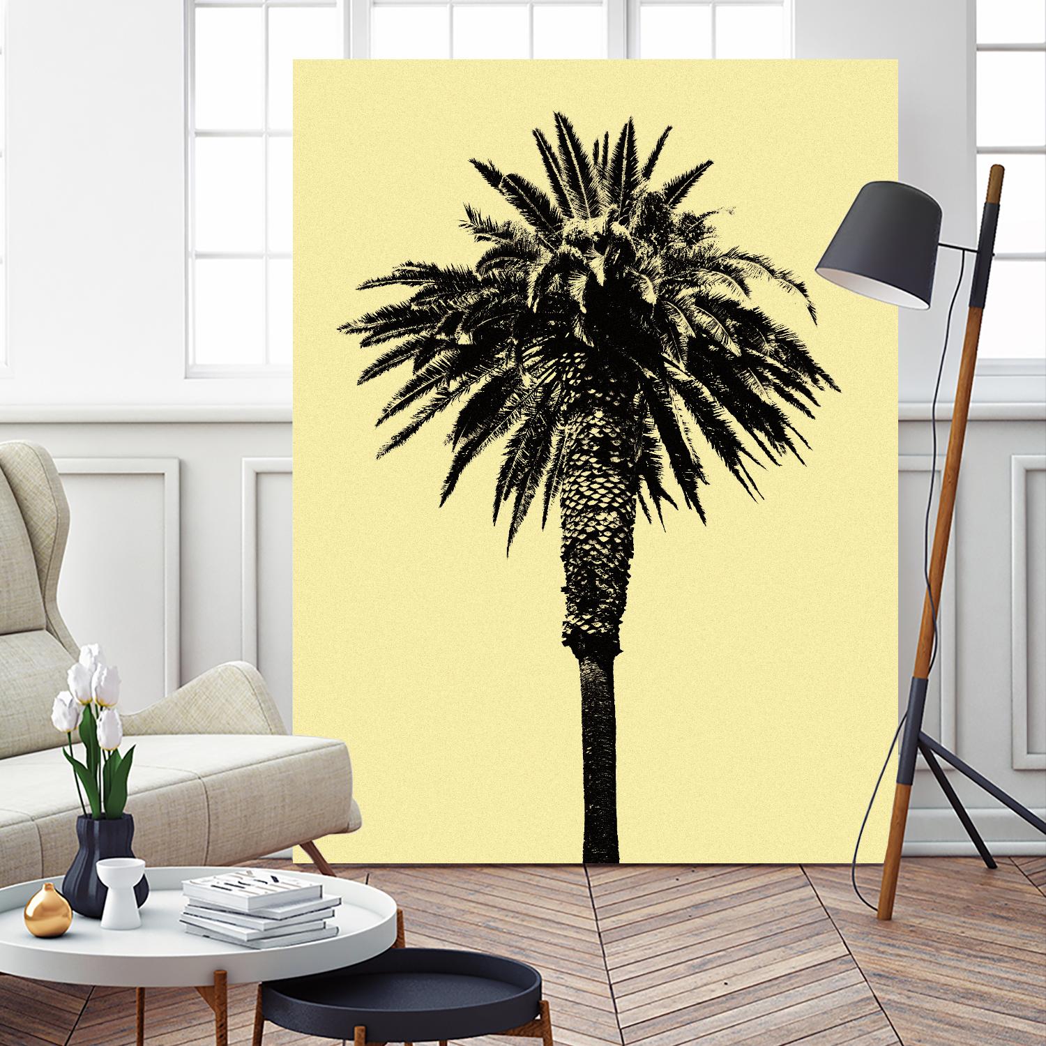 Palm Tree 1996 (Yellow) by Erik Asla on GIANT ART - multicolor photography; contemporary