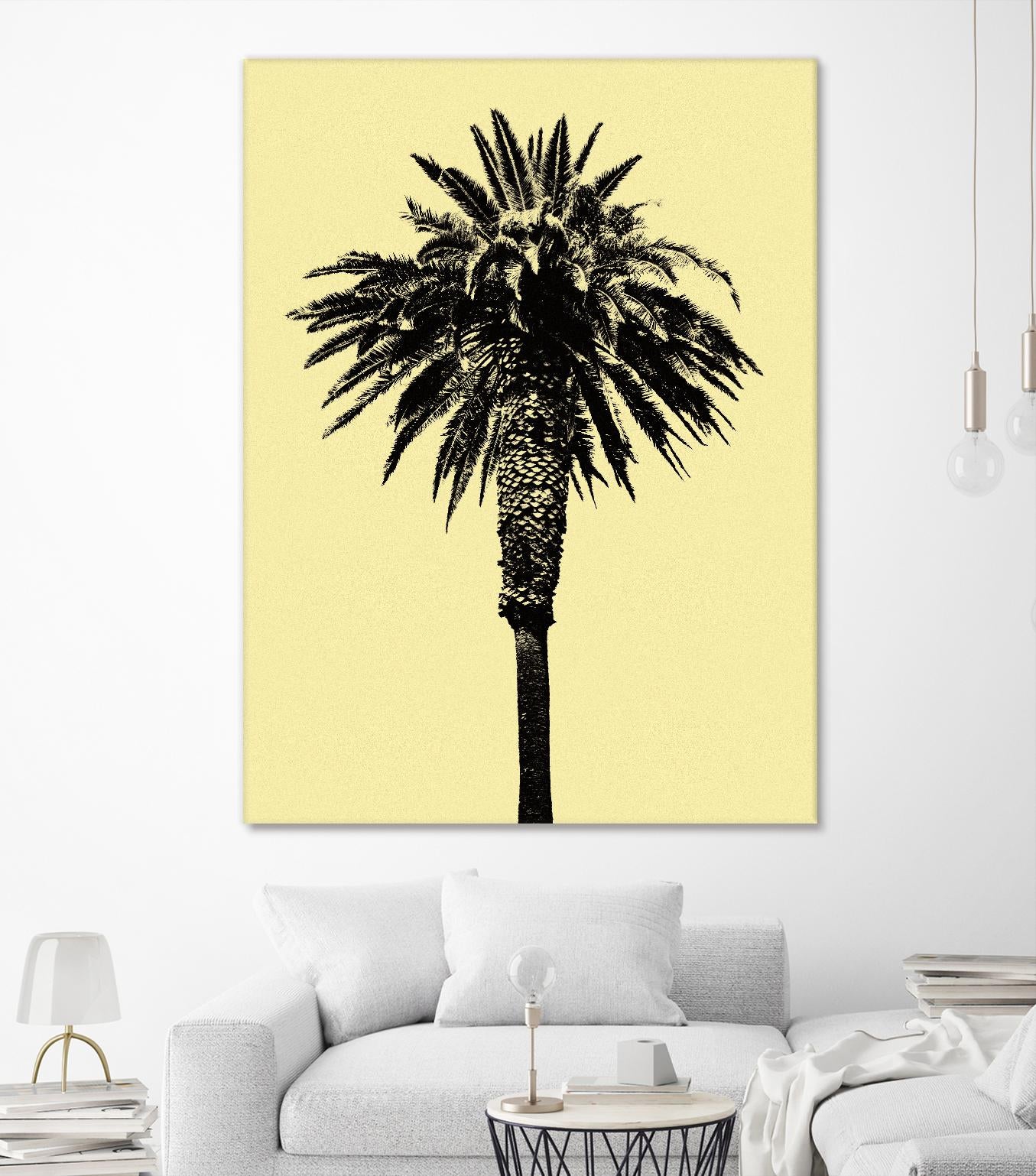 Palm Tree 1996 (Yellow) by Erik Asla on GIANT ART - multicolor photography; contemporary