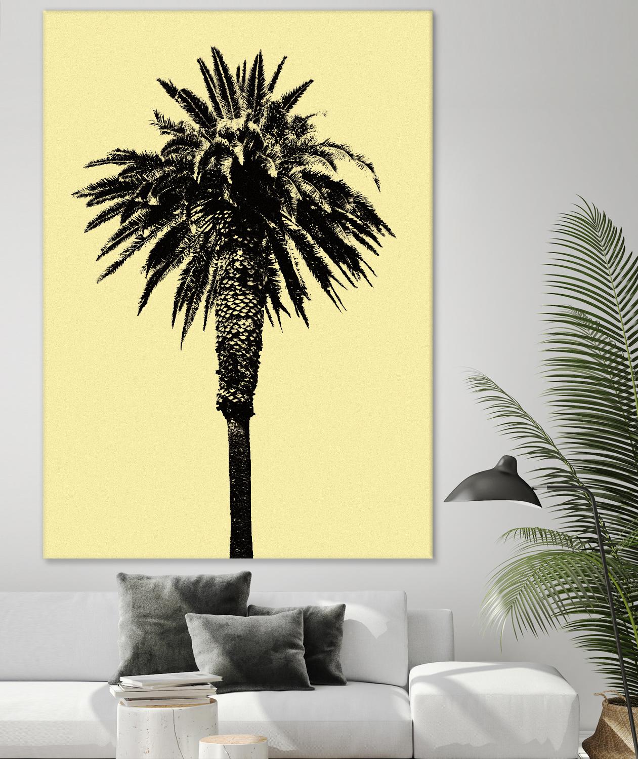 Palm Tree 1996 (Yellow) by Erik Asla on GIANT ART - multicolor photography; contemporary
