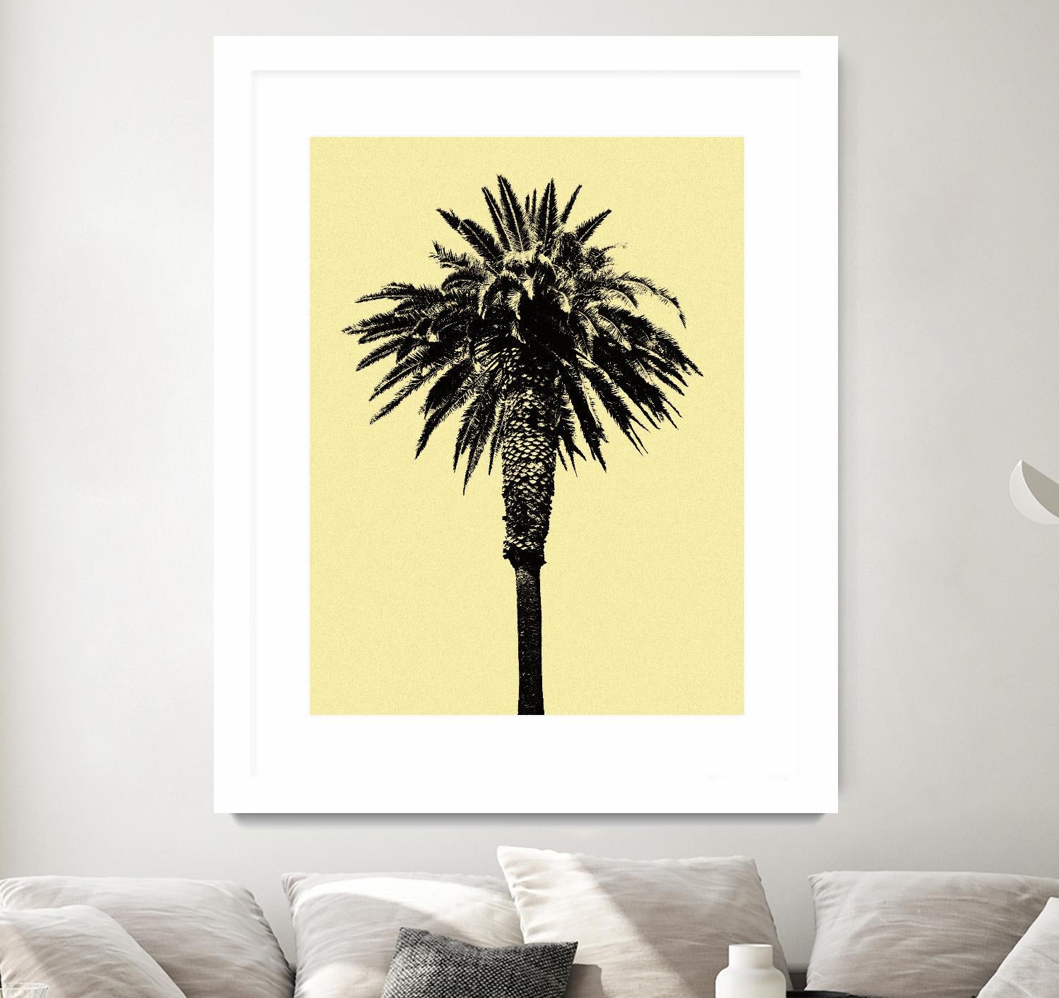 Palm Tree 1996 (Yellow) by Erik Asla on GIANT ART - multicolor photography; contemporary