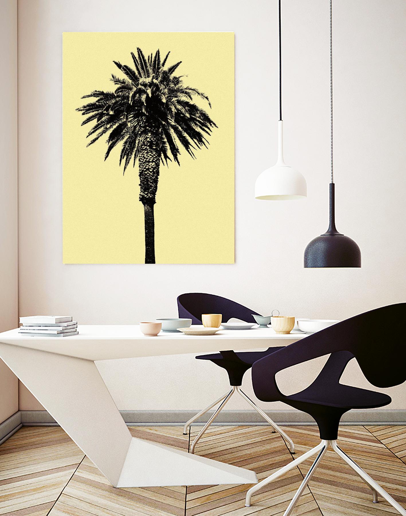 Palm Tree 1996 (Yellow) by Erik Asla on GIANT ART - multicolor photography; contemporary