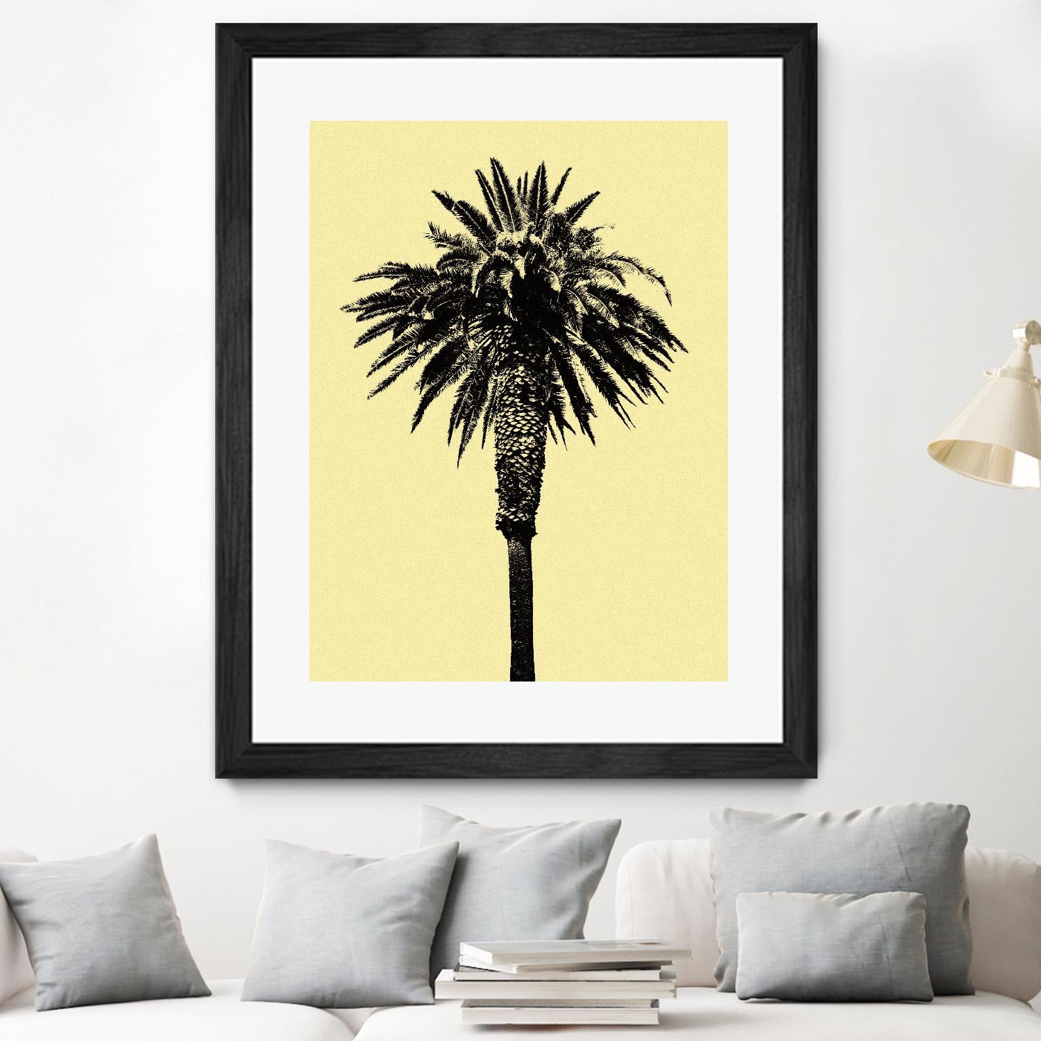 Palm Tree 1996 (Yellow) by Erik Asla on GIANT ART - multicolor photography; contemporary