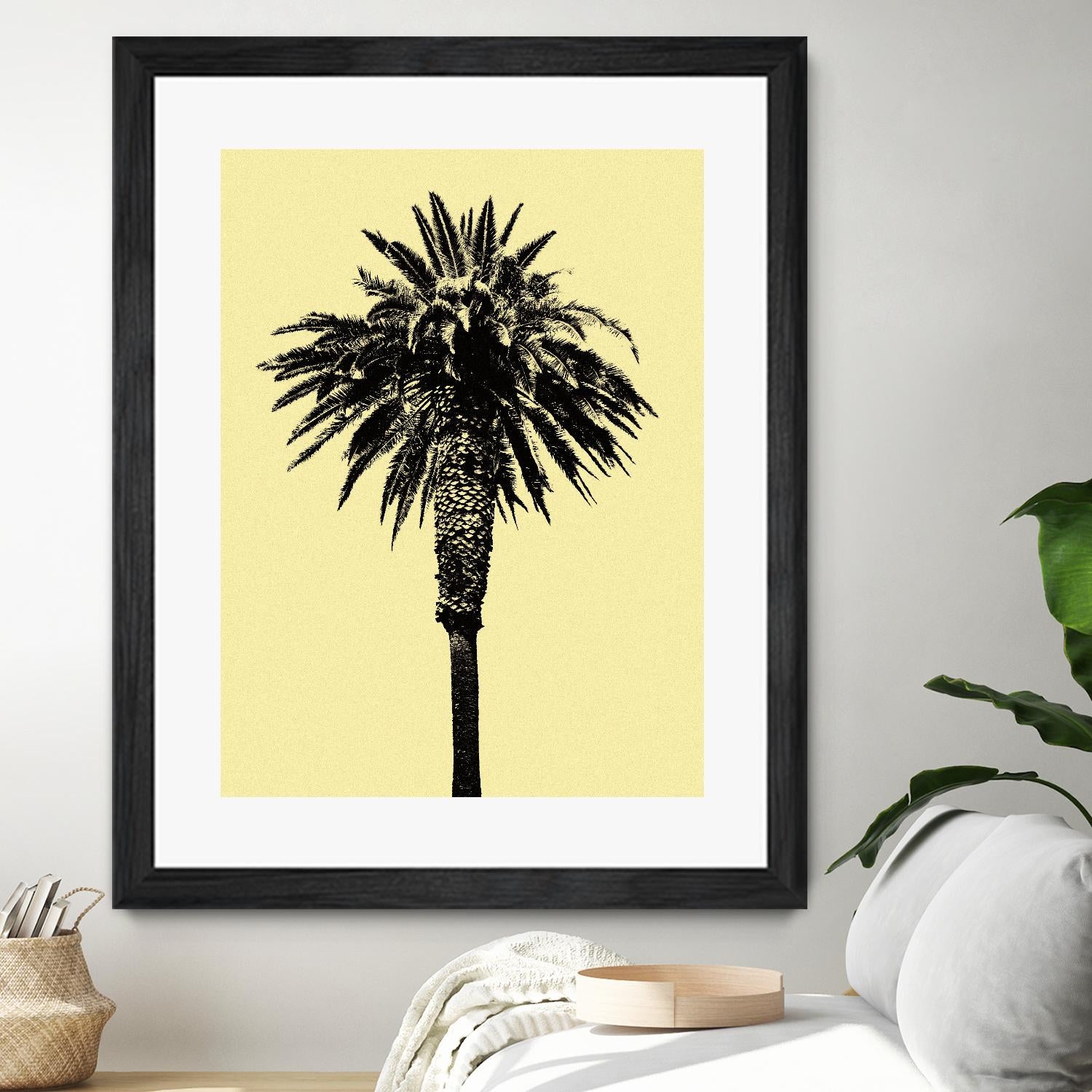 Palm Tree 1996 (Yellow) by Erik Asla on GIANT ART - multicolor photography; contemporary