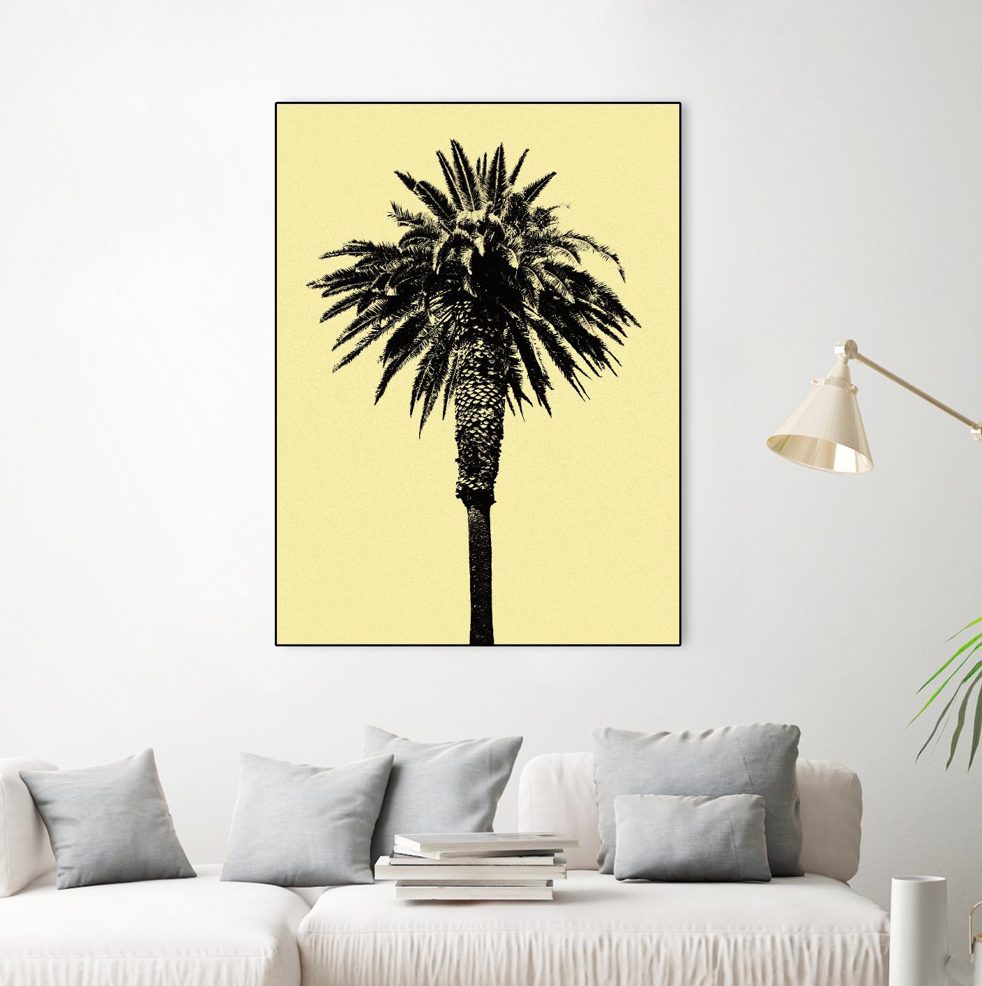 Palm Tree 1996 (Yellow) by Erik Asla on GIANT ART - multicolor photography; contemporary