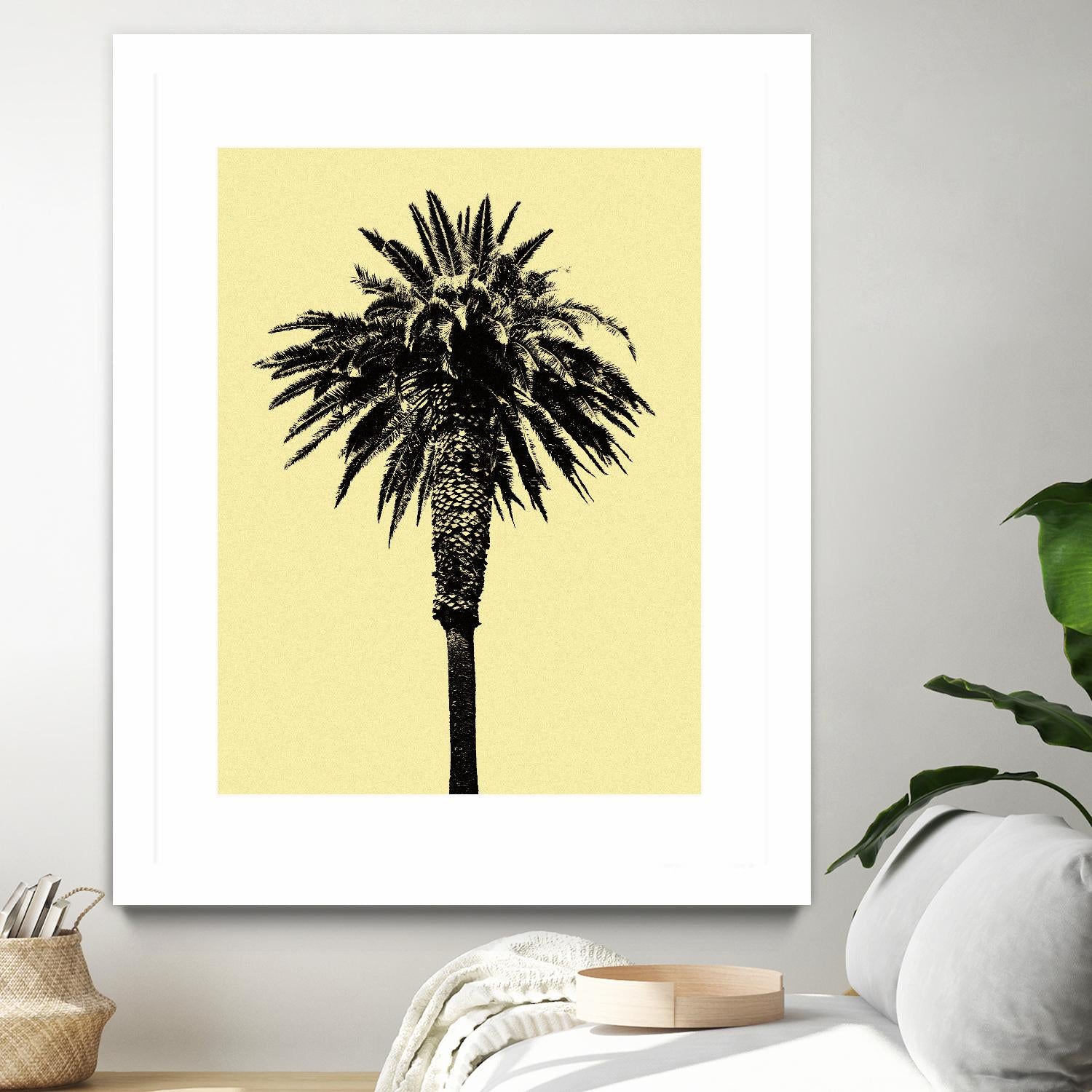 Palm Tree 1996 (Yellow) by Erik Asla on GIANT ART - multicolor photography; contemporary