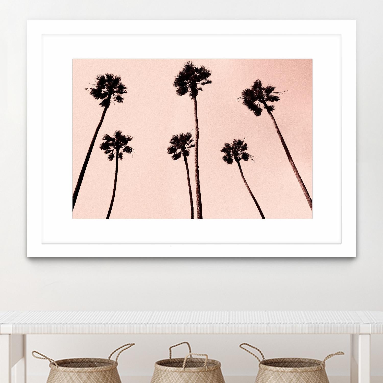 Palm Trees 1997 Copper by Erik Asla on GIANT ART - multicolor photography; contemporary