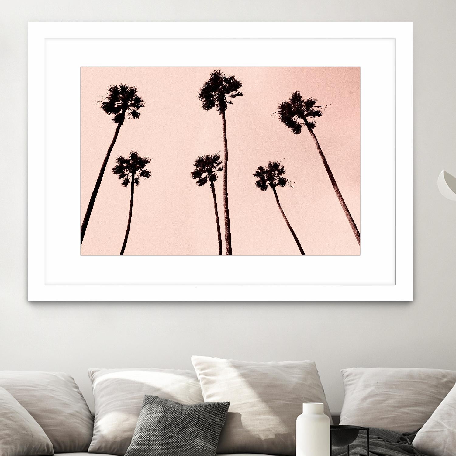 Palm Trees 1997 Copper by Erik Asla on GIANT ART - multicolor photography; contemporary