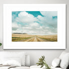 Dirt Road Travels by Annie Bailey Art on GIANT ART - white,blue landscapes, photography