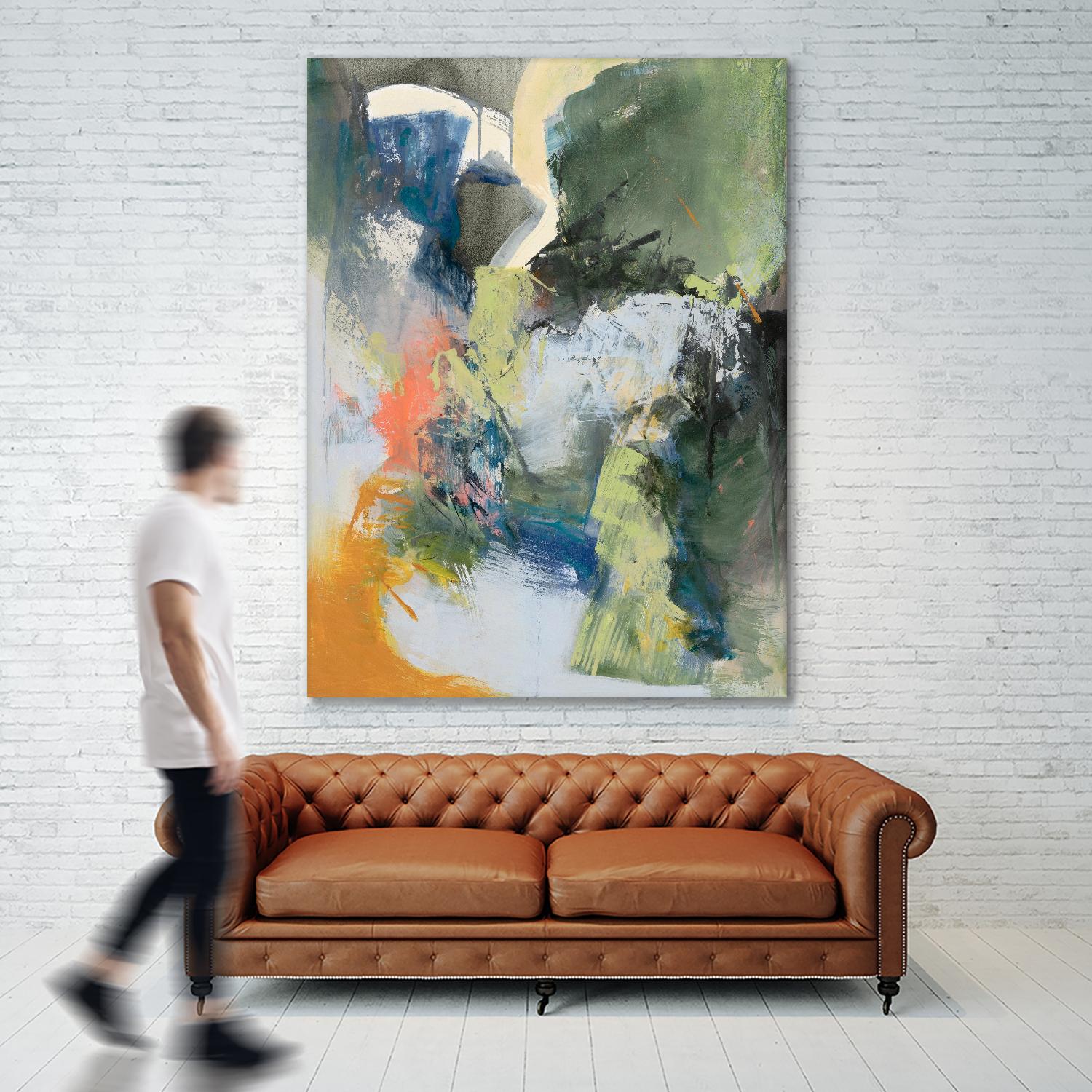 Asi Empieza by Emilia Arana on GIANT ART - multicolor abstracts, contemporary