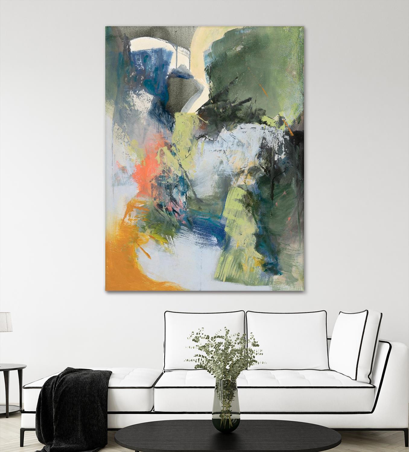 Asi Empieza by Emilia Arana on GIANT ART - multicolor abstracts, contemporary