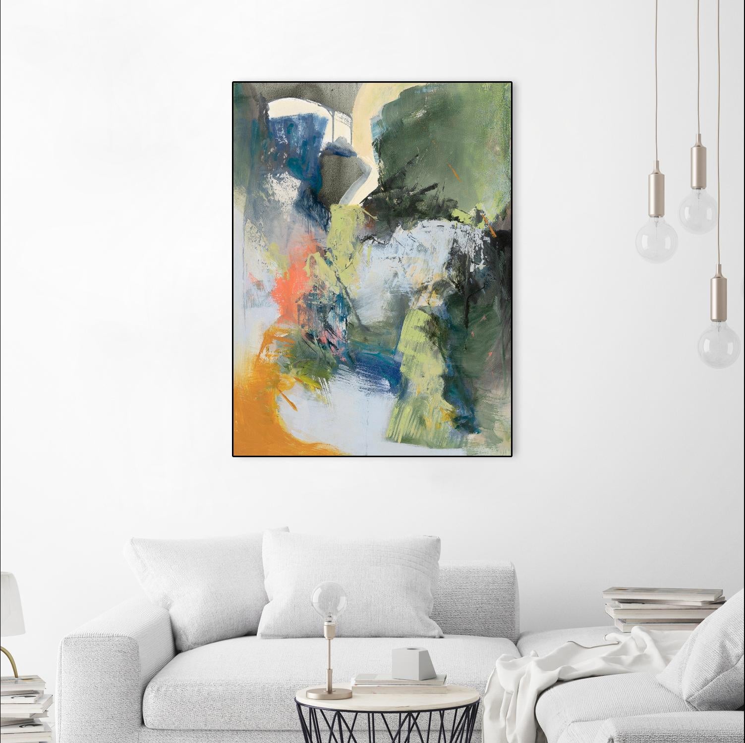Asi Empieza by Emilia Arana on GIANT ART - multicolor abstracts, contemporary