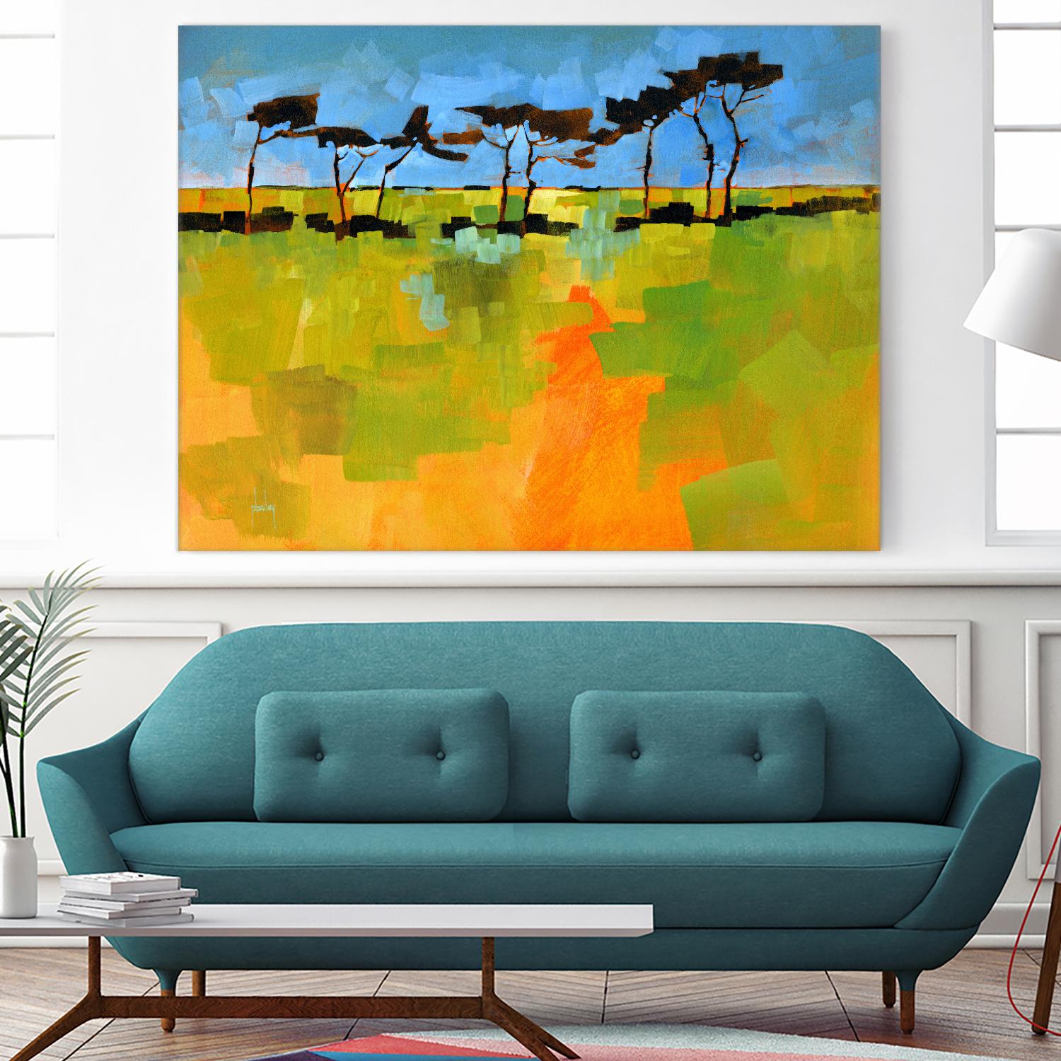 Suffolk Scots by Paul Bailey on GIANT ART - multicolor landscapes; contemporary