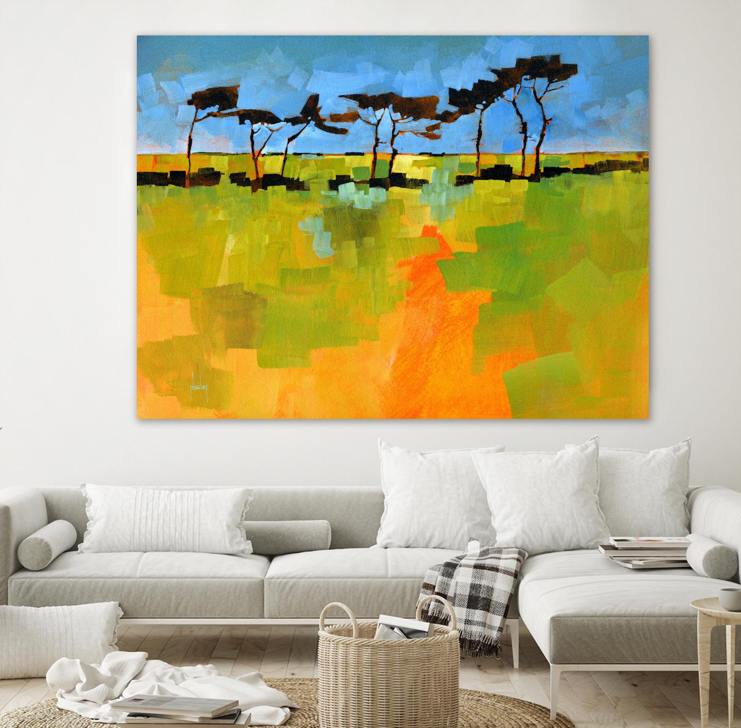Suffolk Scots by Paul Bailey on GIANT ART - multicolor landscapes; contemporary