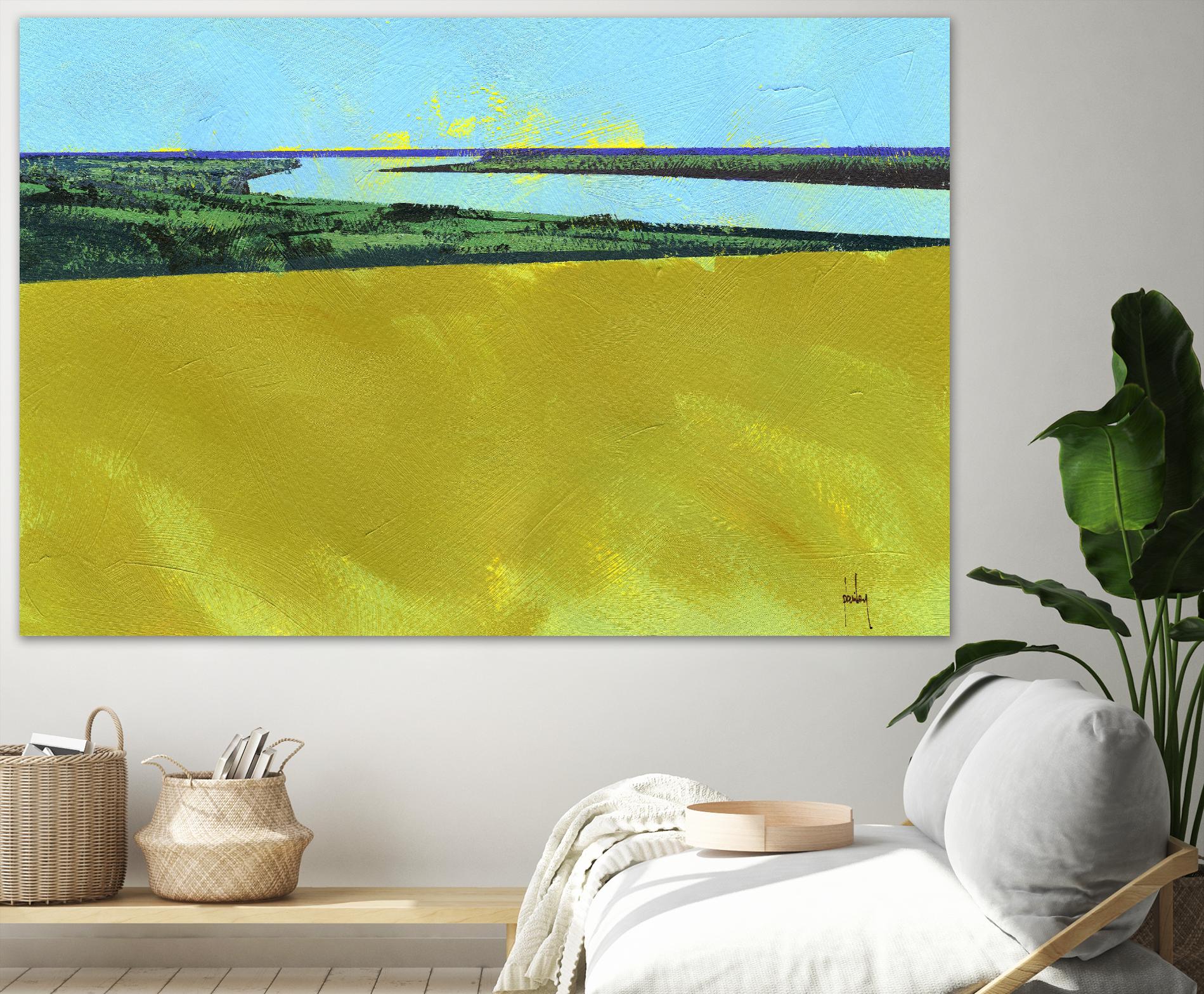 Crouch Valley by Paul Bailey on GIANT ART - multicolor landscapes; contemporary