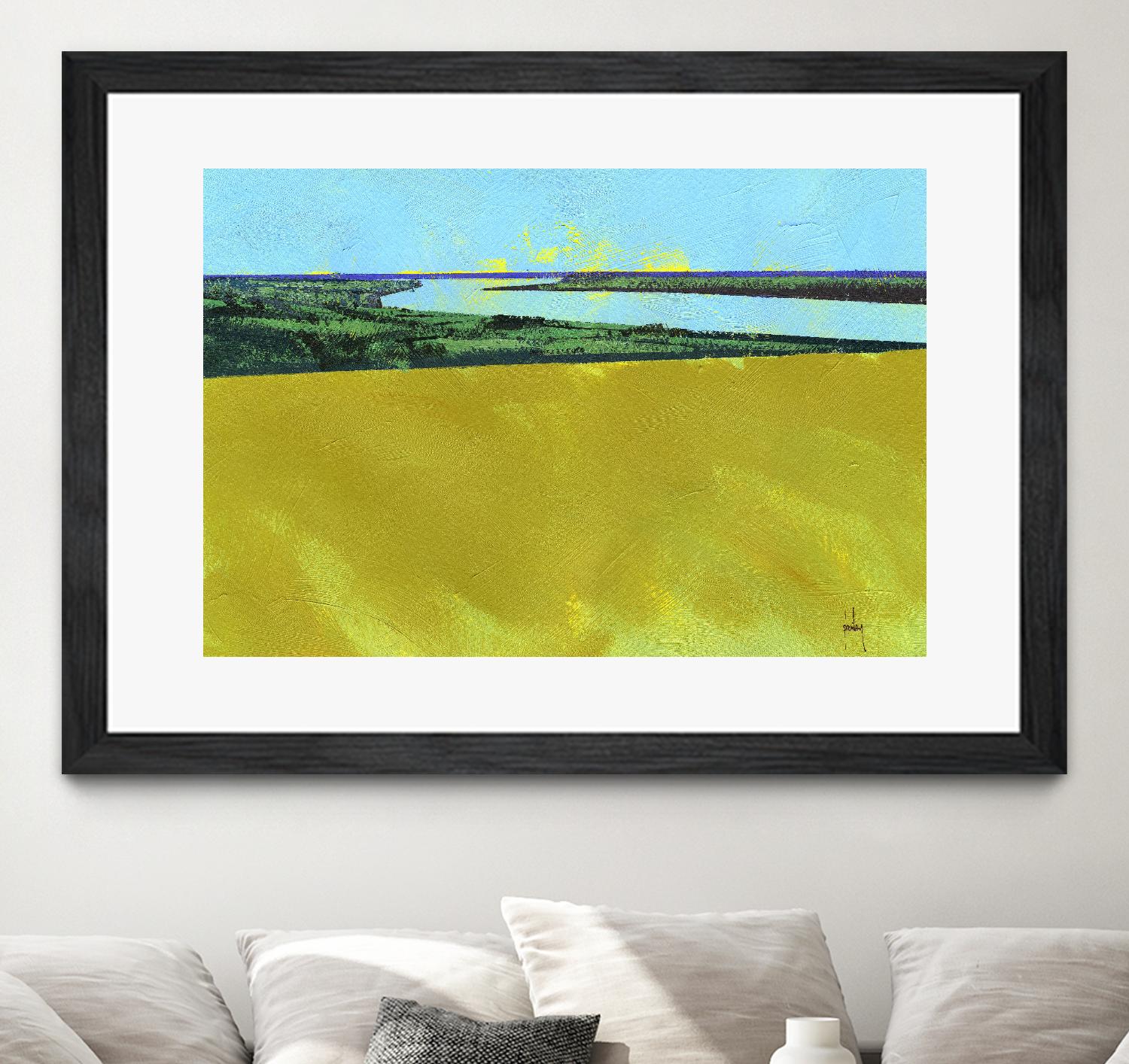 Crouch Valley by Paul Bailey on GIANT ART - multicolor landscapes; contemporary