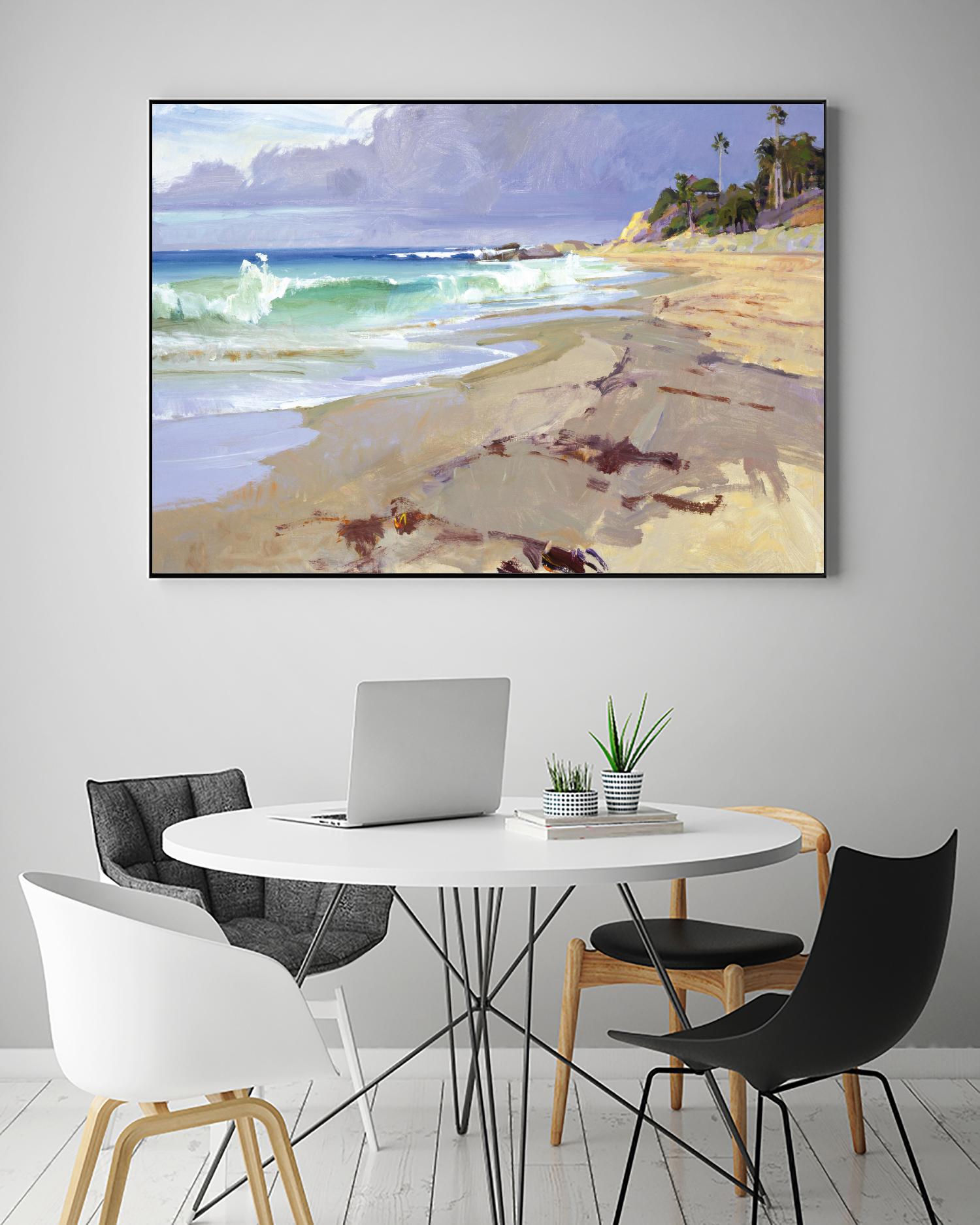 Weather Change by Marcia Burtt on GIANT ART - multicolor coastal; landscapes; contemporary