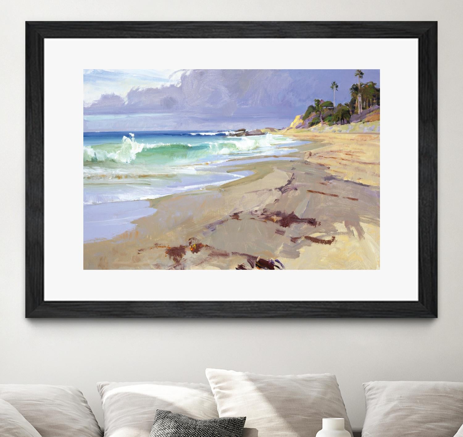 Weather Change by Marcia Burtt on GIANT ART - multicolor coastal; landscapes; contemporary