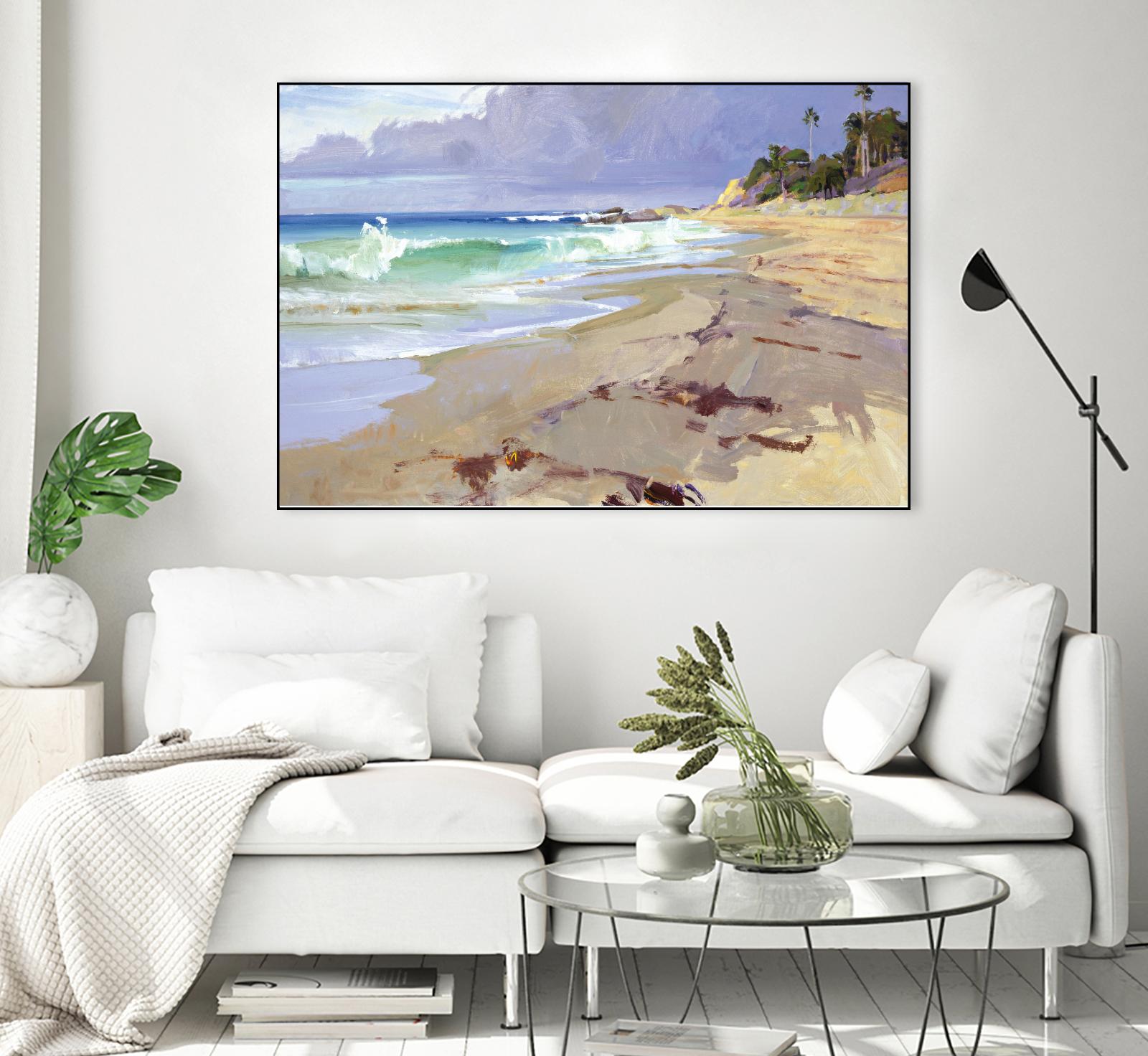 Weather Change by Marcia Burtt on GIANT ART - multicolor coastal; landscapes; contemporary