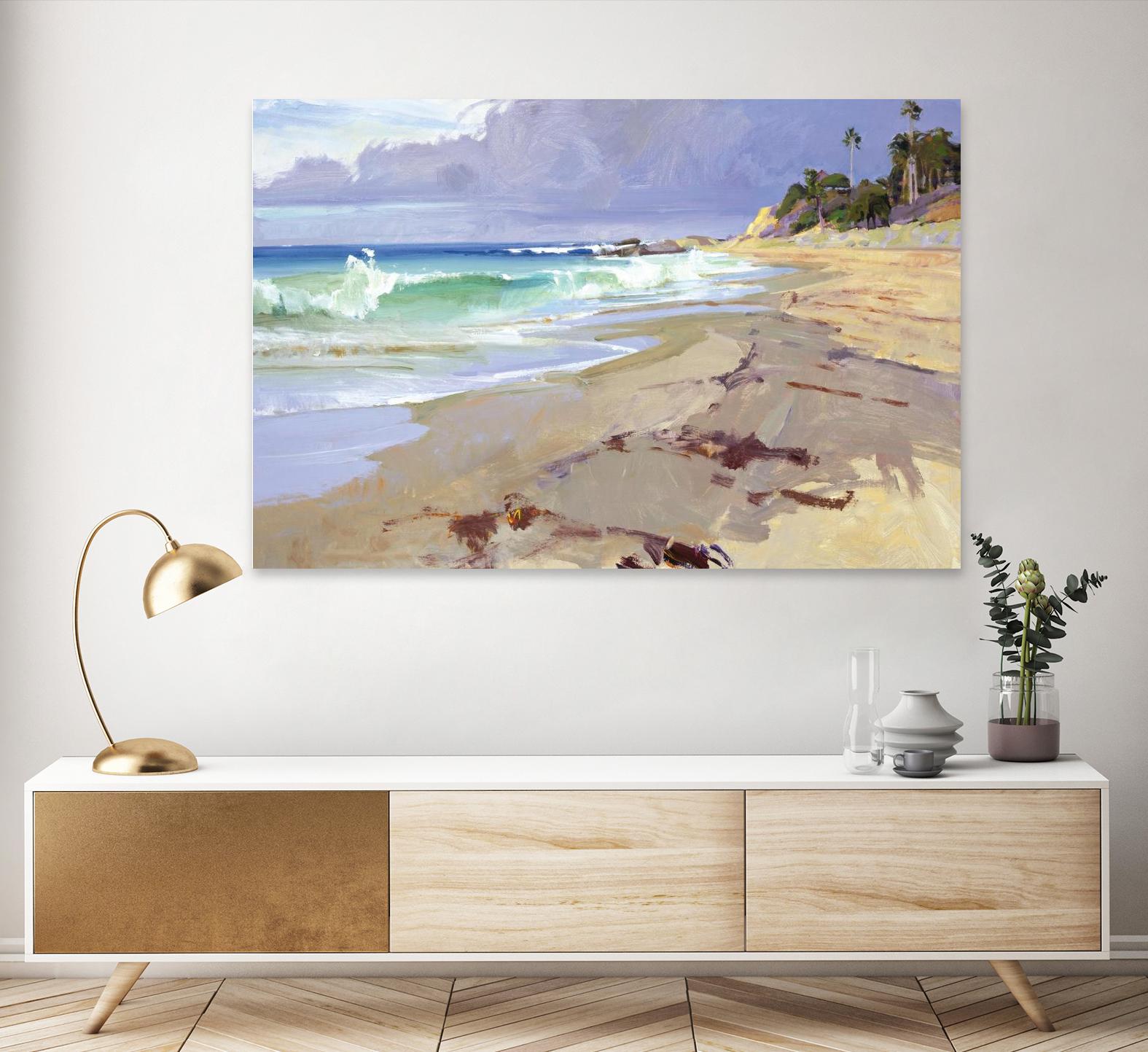 Weather Change by Marcia Burtt on GIANT ART - multicolor coastal; landscapes; contemporary