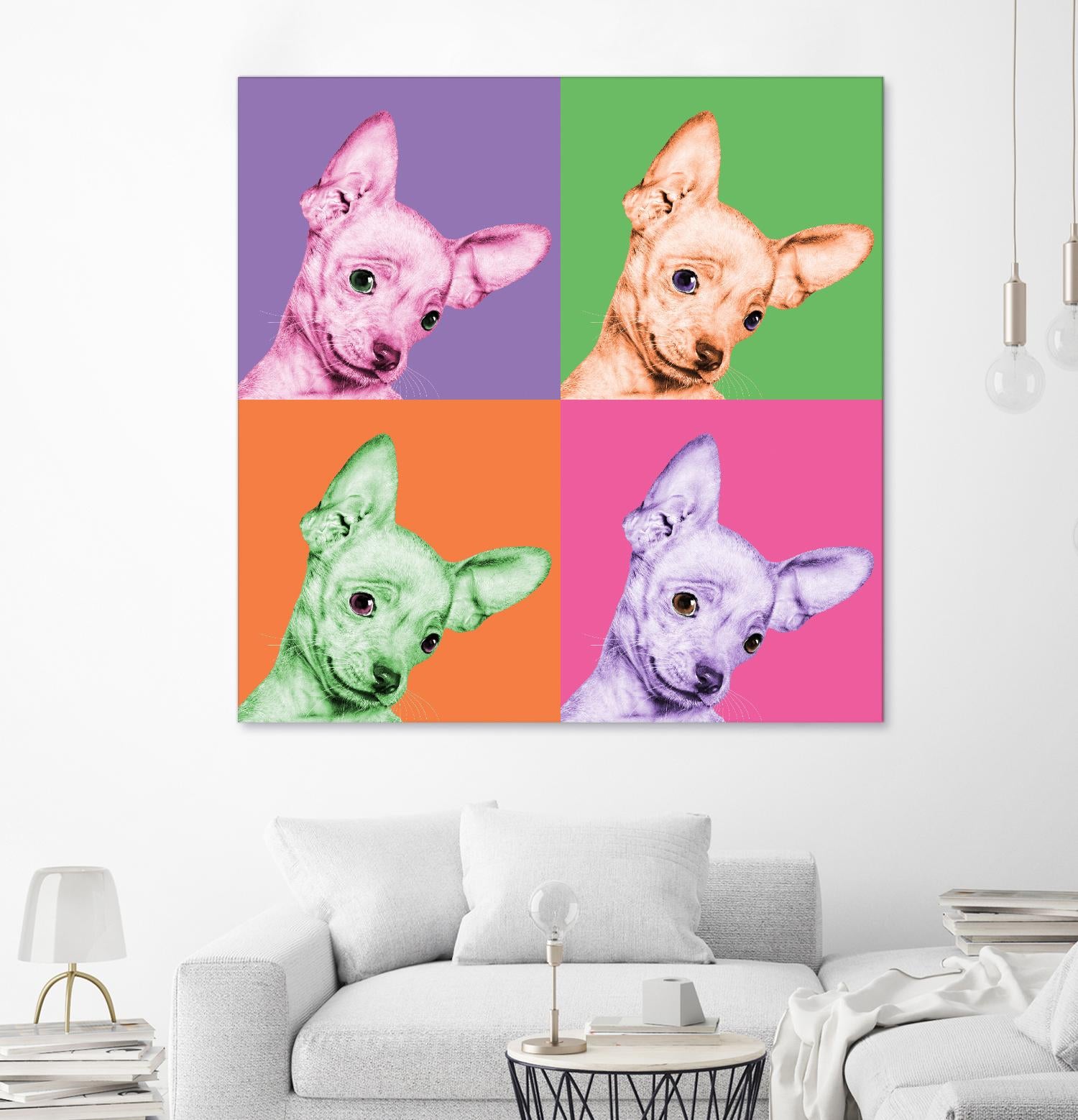 Sweet Chihuahua Pop by Jon Bertelli on GIANT ART - multicolor animals; photography; contemporary