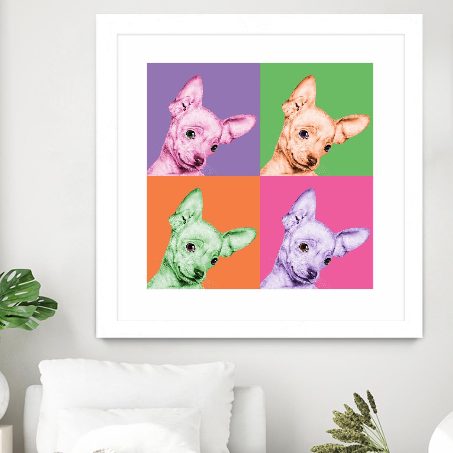 Sweet Chihuahua Pop by Jon Bertelli on GIANT ART - multicolor animals; photography; contemporary