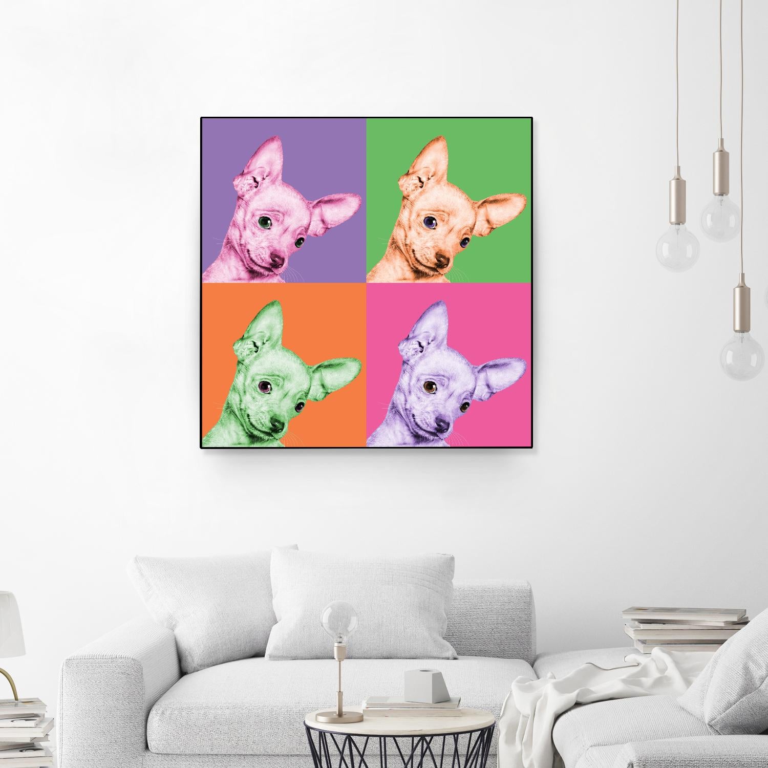 Sweet Chihuahua Pop by Jon Bertelli on GIANT ART - multicolor animals; photography; contemporary