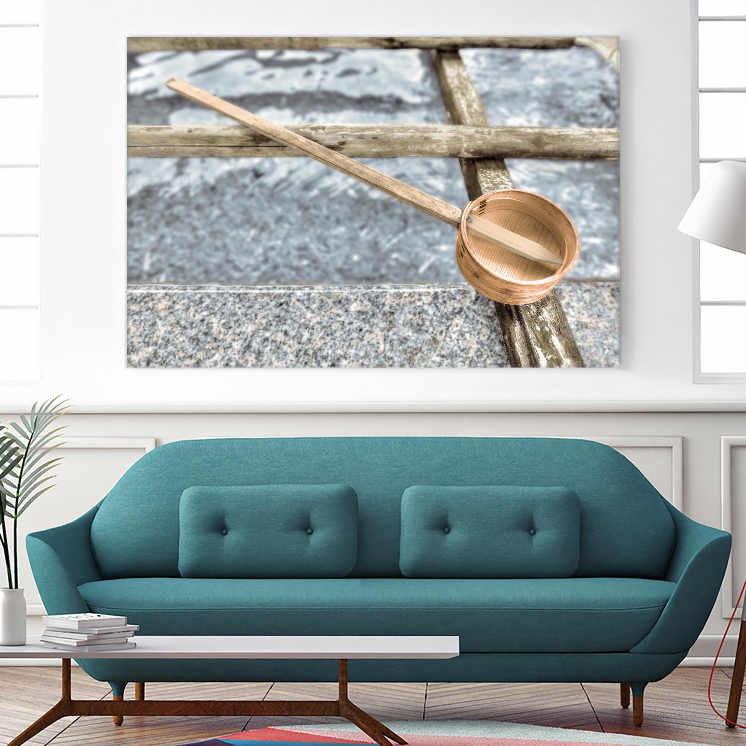 Zen Fountain by Alan Blaustein on GIANT ART - multicolor photography