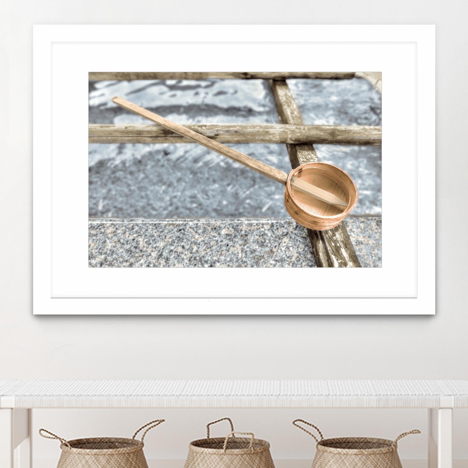 Zen Fountain by Alan Blaustein on GIANT ART - multicolor photography